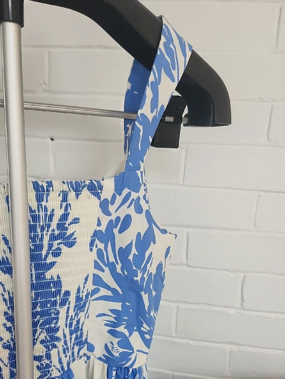 A New Day Blue Floral Sundress, Xs